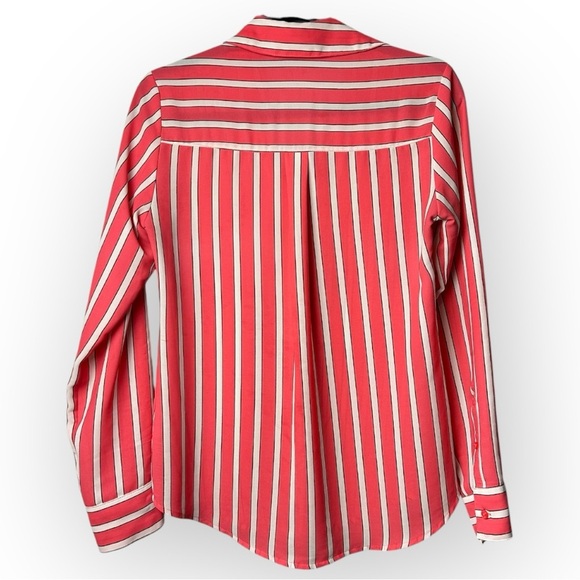 Express The Portofino Striped Shirt XS - Picture 2 of 4